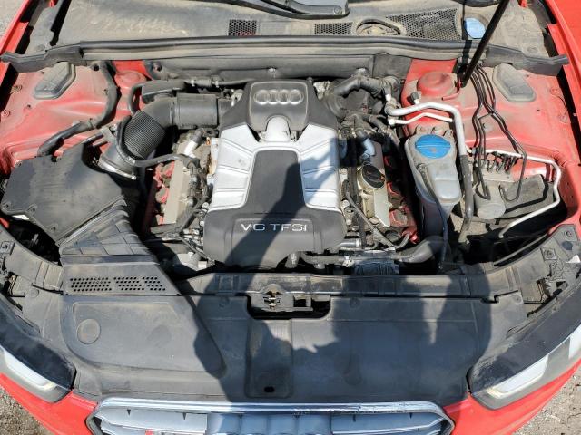 WAUVGAFR8DA013959 - 2013 AUDI S5 PRESTIGE 红色 照片 11