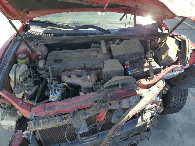 4T1BE46K49U400865 - 2009 TOYOTA CAMRY BASE წითელი ფოტო 11