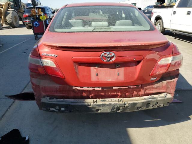 4T1BE46K49U400865 - 2009 TOYOTA CAMRY BASE წითელი ფოტო 6