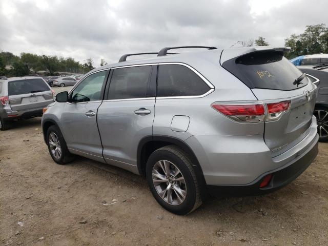 5TDBKRFH8GS292766 - 2016 TOYOTA HIGHLANDER LE SILVER photo 2