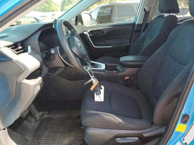 JTMF1RFV0KJ011642 - 2019 TOYOTA RAV4 LE BLUE photo 7