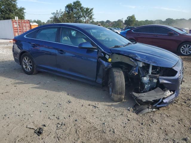 5NPE24AFXJH612169 - 2018 HYUNDAI SONATA SE BLUE photo 4
