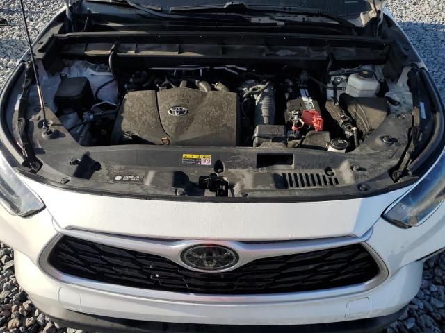 5TDCZRAH8MS065466 - 2021 TOYOTA HIGHLANDER L WHITE photo 12