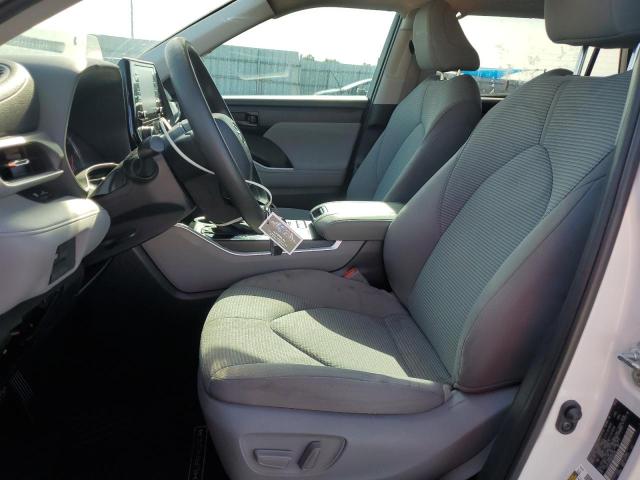 5TDCZRAH8MS065466 - 2021 TOYOTA HIGHLANDER L WHITE photo 7