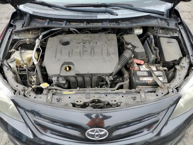 5YFBU4EEXDP213557 - 2013 TOYOTA COROLLA BASE BLACK photo 11