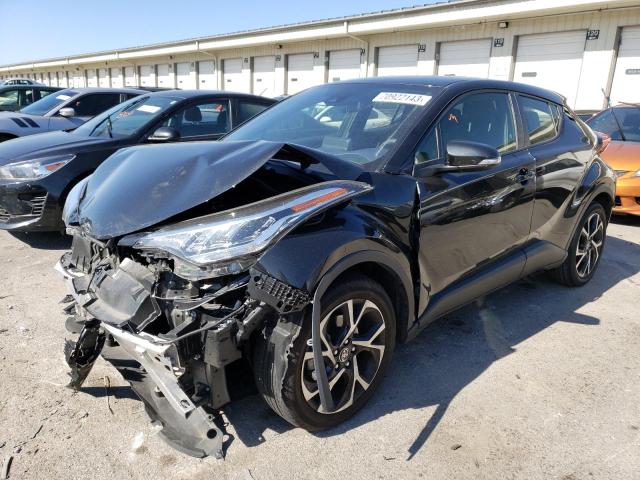 JTNKHMBX3M1112824 - 2021 TOYOTA C-HR XLE BLACK photo 1