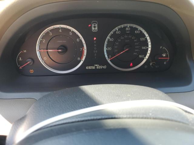 5KBCP3F82AB010489 - 2010 HONDA ACCORD EXL BLACK photo 9