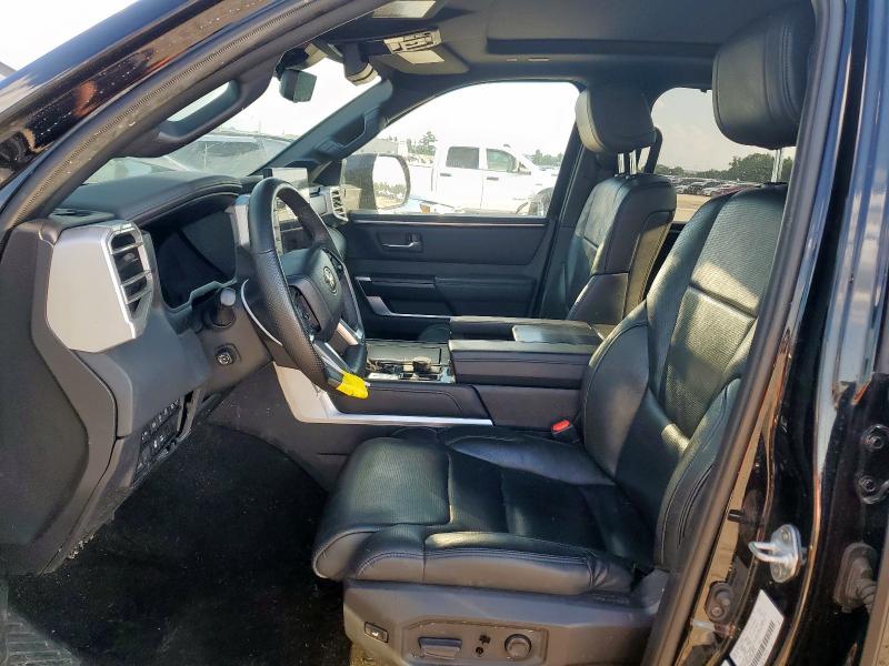 5TFNA5EC2PX016477 - 2023 TOYOTA TUNDRA CREWMAX PLATINUM BLACK photo 7