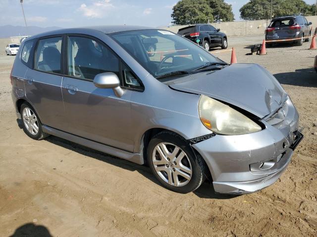 JHMGD376X7S001877 - 2007 HONDA FIT S 银色 照片 4