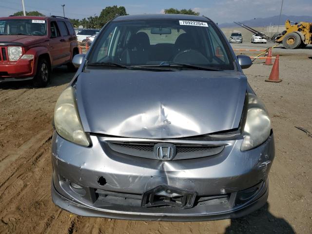 JHMGD376X7S001877 - 2007 HONDA FIT S 银色 照片 5