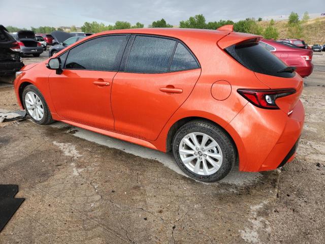 JTND4MBE4P3202706 - 2023 TOYOTA COROLLA SE Помаранчевий фото 2