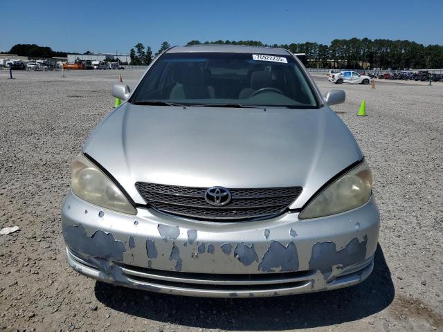 4T1BF30K24U079482 - 2004 TOYOTA CAMRY LE SILVER photo 5