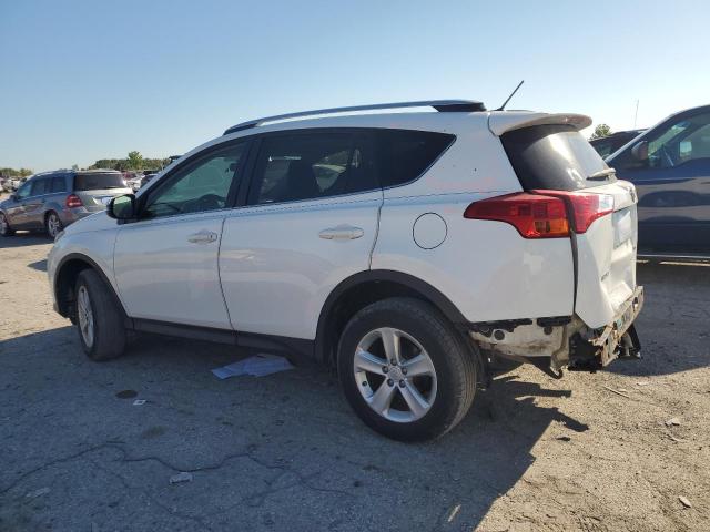 JTMWFREV1EJ018722 - 2014 TOYOTA RAV4 XLE WHITE photo 2