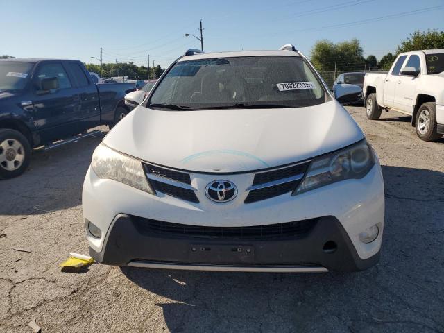 JTMWFREV1EJ018722 - 2014 TOYOTA RAV4 XLE WHITE photo 5