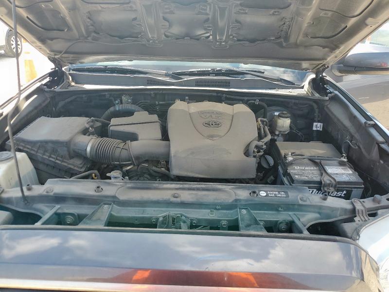 5TFAZ5CN2GX010321 - 2016 TOYOTA TACOMA DOUBLE CAB GRAY photo 11