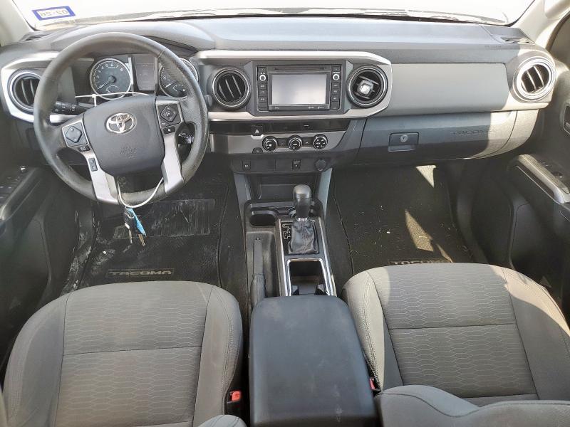 5TFAZ5CN2GX010321 - 2016 TOYOTA TACOMA DOUBLE CAB GRAY photo 8