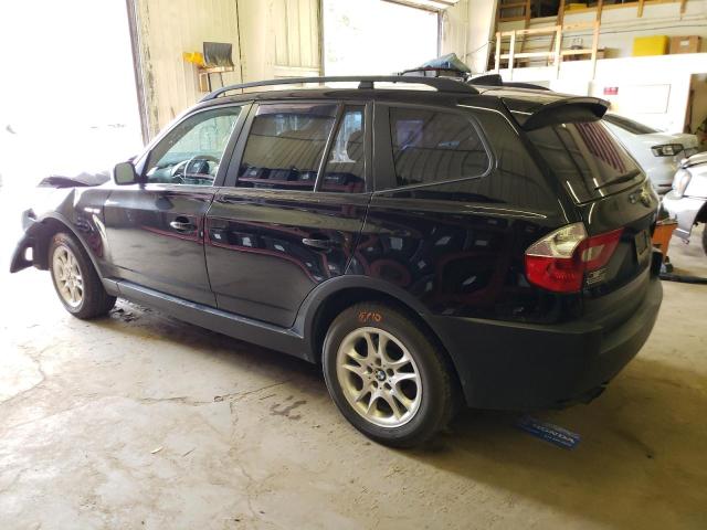 WBXPA73485WC48493 - 2005 BMW X3 2.5I BLACK photo 2