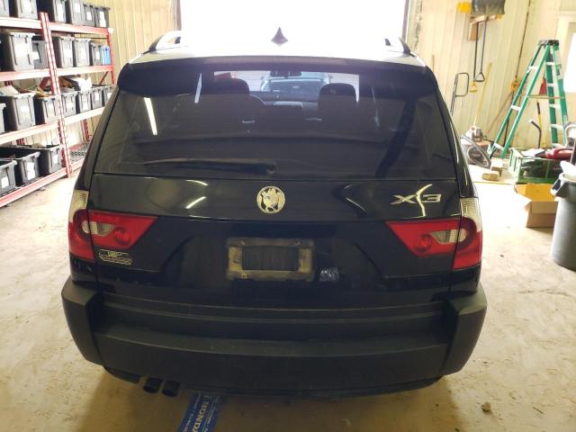 WBXPA73485WC48493 - 2005 BMW X3 2.5I BLACK photo 6