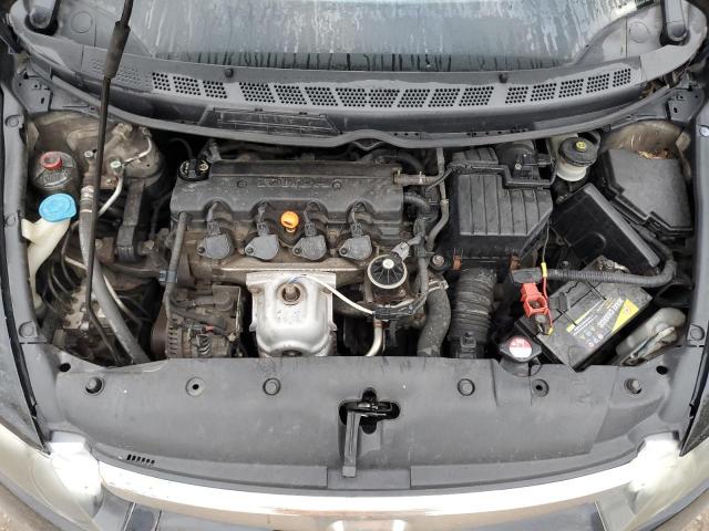 2HGFA16588H011580 - 2008 HONDA CIVIC LX أسود صورة 11