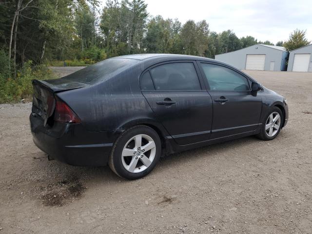 2HGFA16588H011580 - 2008 HONDA CIVIC LX أسود صورة 3