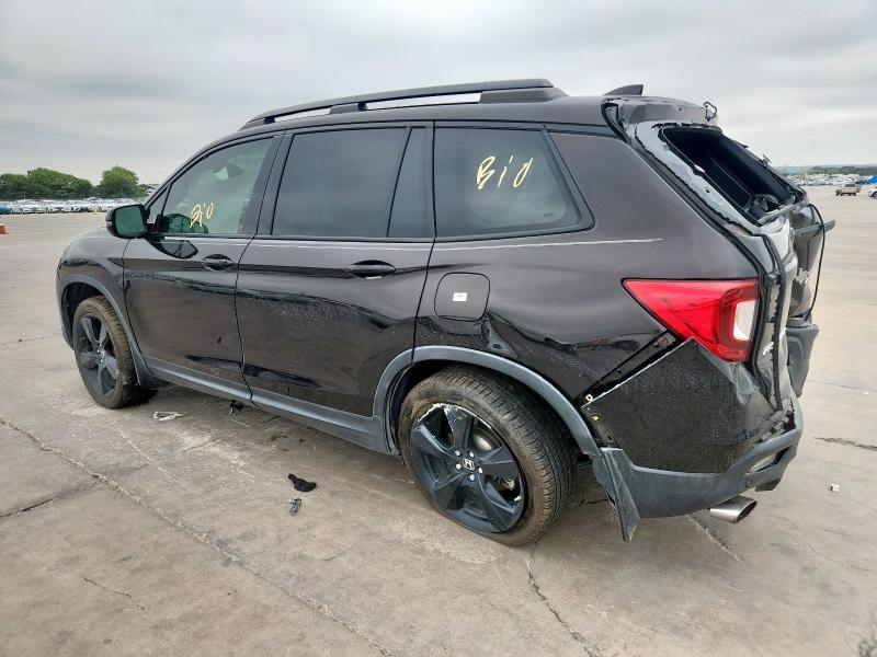 5FNYF8H05KB016655 - 2019 HONDA PASSPORT ELITE Черный фото 2