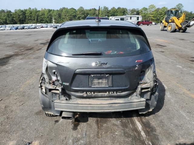 1G1JD6SB4K4135500 - 2019 CHEVROLET SONIC LT GRAY photo 6