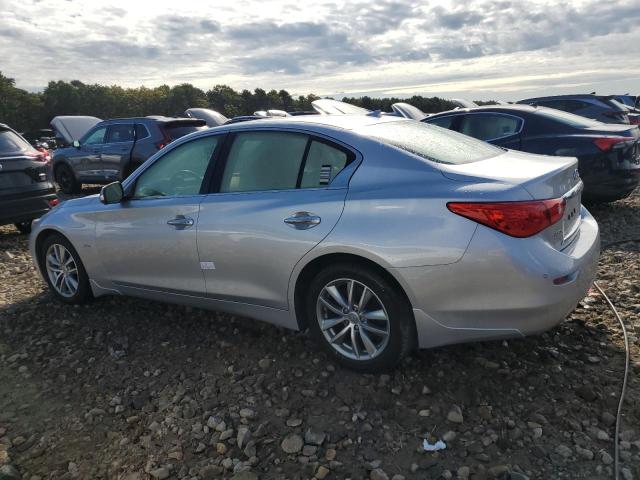 JN1EV7AR4HM840416 - 2017 INFINITI Q50 PREMIUM SILVER photo 2