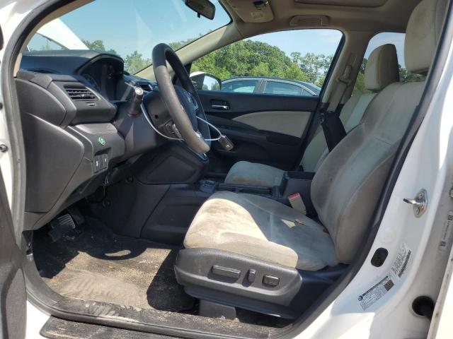 5J6RM3H53FL006809 - 2015 HONDA CR-V EX WHITE photo 7