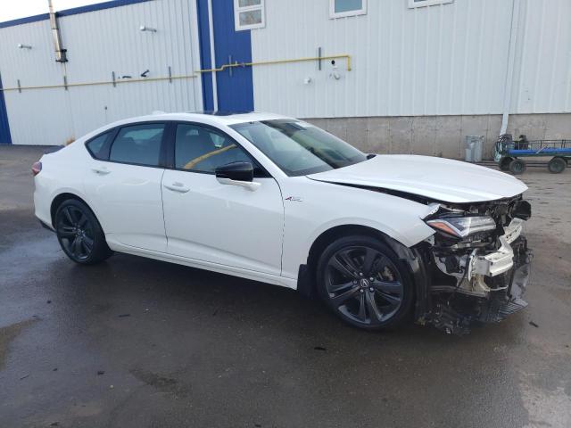 19UUB6F54MA801453 - 2021 ACURA TLX TECH A WHITE photo 4