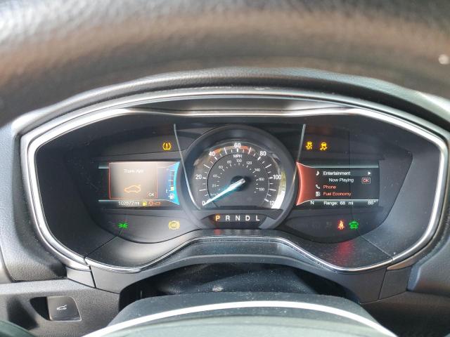 3FA6P0LU9JR189629 - 2018 FORD FUSION SE HYBRID BLACK photo 9