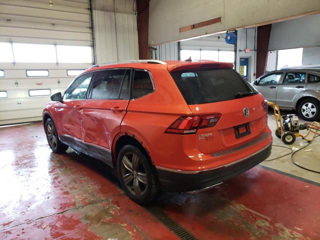 3VV4B7AX6KM073939 - 2019 VOLKSWAGEN TIGUAN SEL PREMIUM ORANGE photo 2