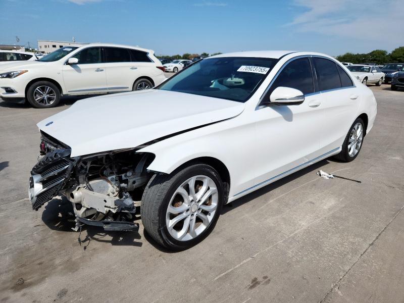 55SWF4JB2GU142960 - 2016 MERCEDES-BENZ C 300 თეთრი ფოტო 1