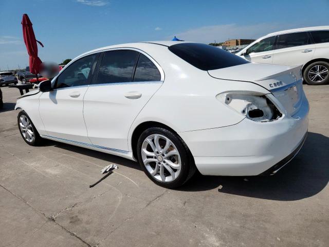 55SWF4JB2GU142960 - 2016 MERCEDES-BENZ C 300 თეთრი ფოტო 2