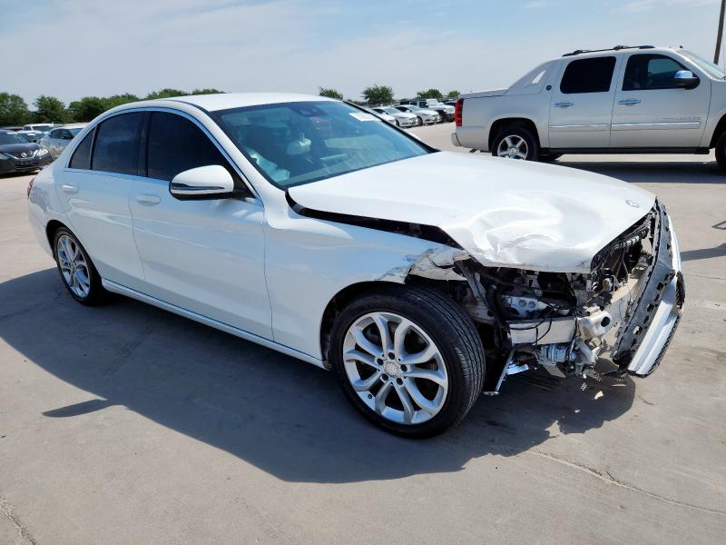 55SWF4JB2GU142960 - 2016 MERCEDES-BENZ C 300 თეთრი ფოტო 4