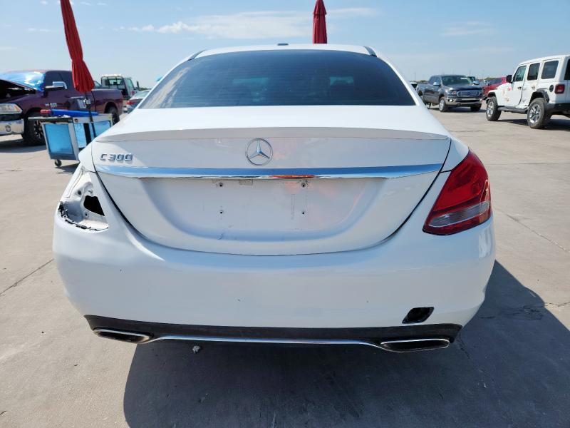 55SWF4JB2GU142960 - 2016 MERCEDES-BENZ C 300 თეთრი ფოტო 6