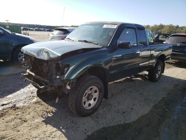 4TASM92N8XZ537968 - 1999 TOYOTA TACOMA XTRACAB PRERUNNER GREEN photo 1