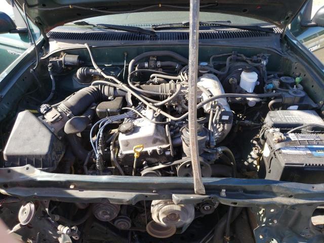 4TASM92N8XZ537968 - 1999 TOYOTA TACOMA XTRACAB PRERUNNER მწვანე ფოტო 11