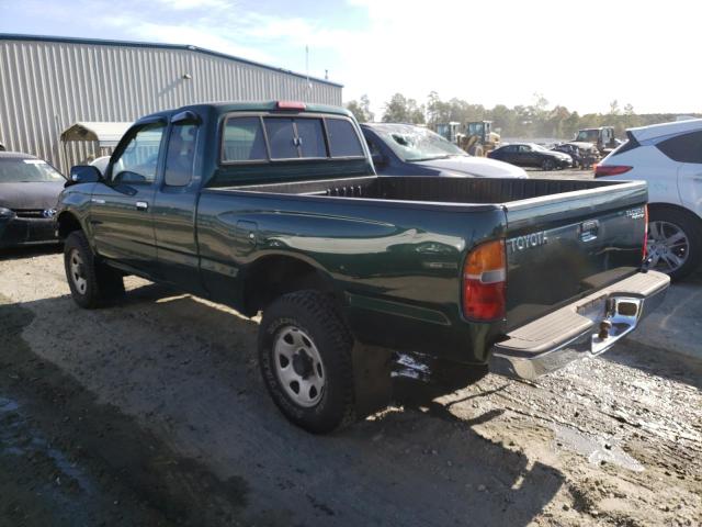 4TASM92N8XZ537968 - 1999 TOYOTA TACOMA XTRACAB PRERUNNER GREEN photo 2