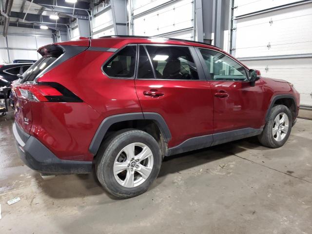 2T3P1RFV4KW074331 - 2019 TOYOTA RAV4 XLE MAROON photo 3