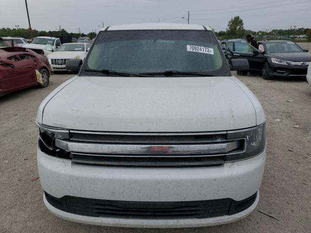 2FMGK5B89EBD31623 - 2014 FORD FLEX SE WHITE photo 5