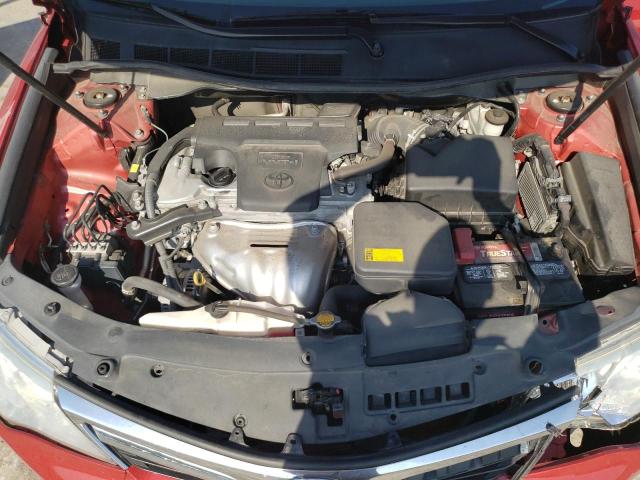4T4BF1FK5DR320193 - 2013 TOYOTA CAMRY L RED photo 11