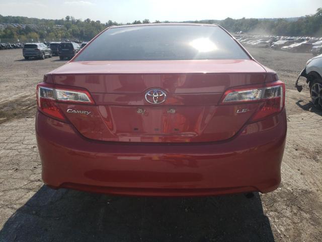 4T4BF1FK5DR320193 - 2013 TOYOTA CAMRY L RED photo 6