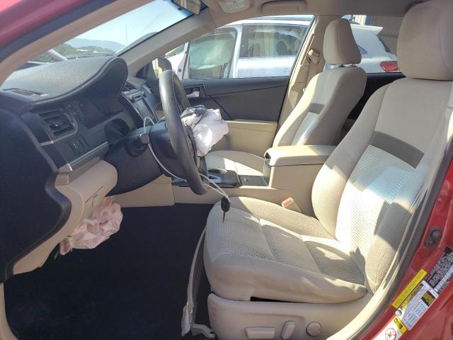 4T4BF1FK5DR320193 - 2013 TOYOTA CAMRY L RED photo 7