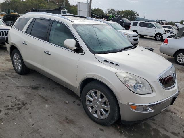 5GAKRCED6BJ315315 - 2011 BUICK ENCLAVE CXL WHITE photo 4