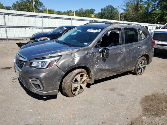 JF2SKAWC6KH584324 - 2019 SUBARU FORESTER TOURING GRAY photo 1