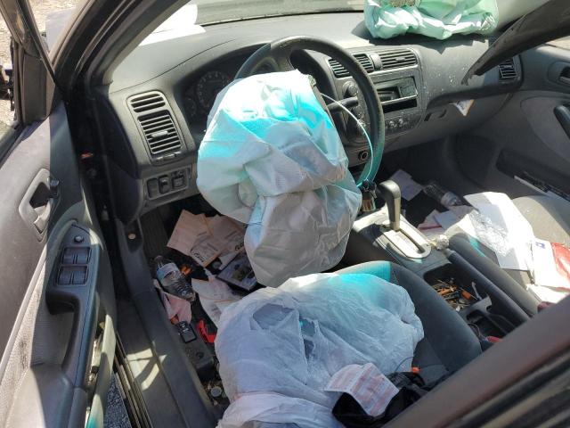 2HGES26751H530754 - 2001 HONDA CIVIC EX BLACK photo 8