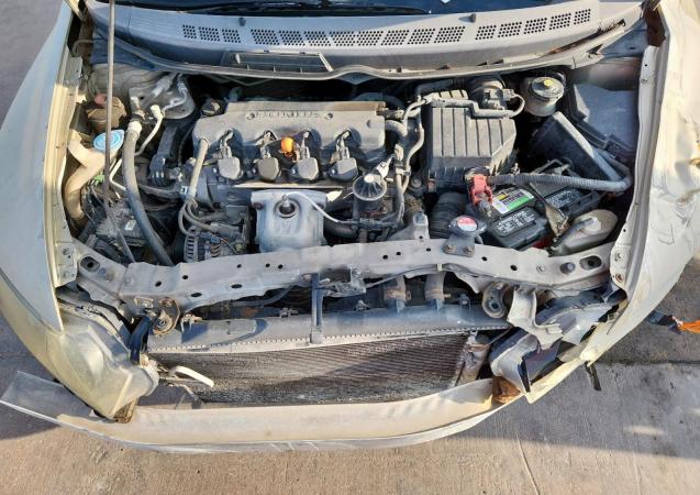 1HGFA16598L118737 - 2008 HONDA CIVIC LX بيج صورة 11