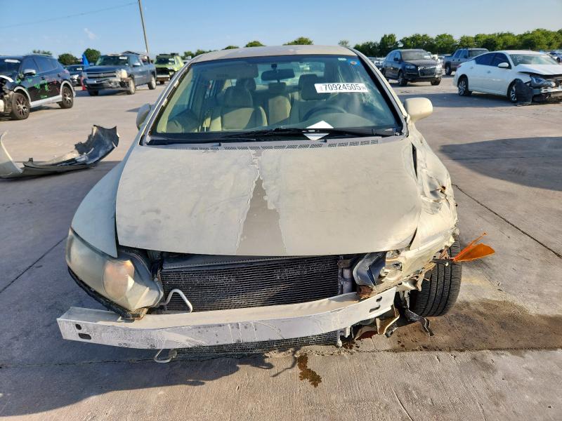 1HGFA16598L118737 - 2008 HONDA CIVIC LX بيج صورة 5