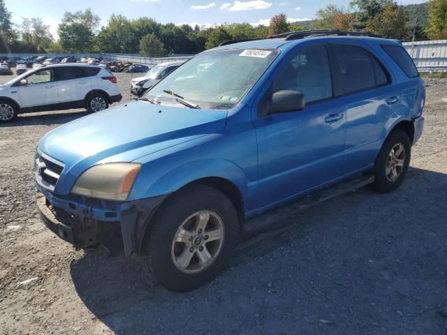 KNDJC733555394051 - 2005 KIA SORENTO EX BLUE photo 1