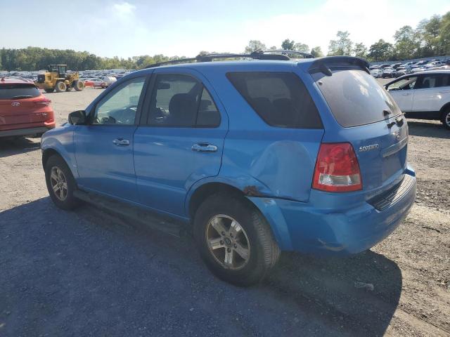 KNDJC733555394051 - 2005 KIA SORENTO EX BLUE photo 2